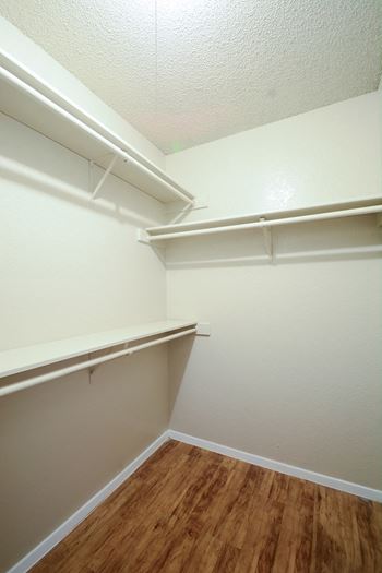 Walk in closets*